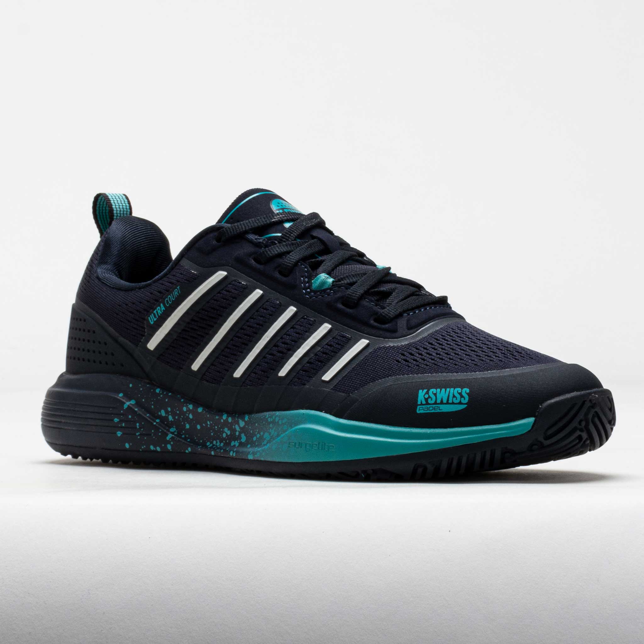 K-Swiss Ultra Court Padel Men's Carbon/Baltic/Glacier Grey
