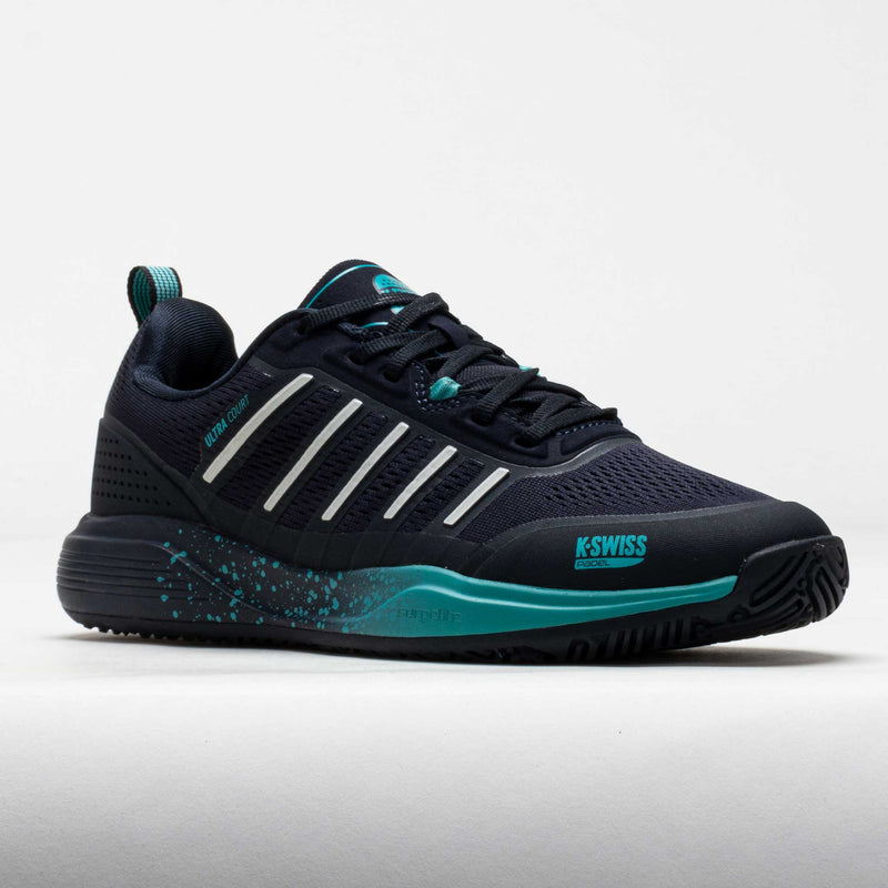 K-Swiss Ultra Court Padel Men's Carbon/Baltic/Glacier Grey