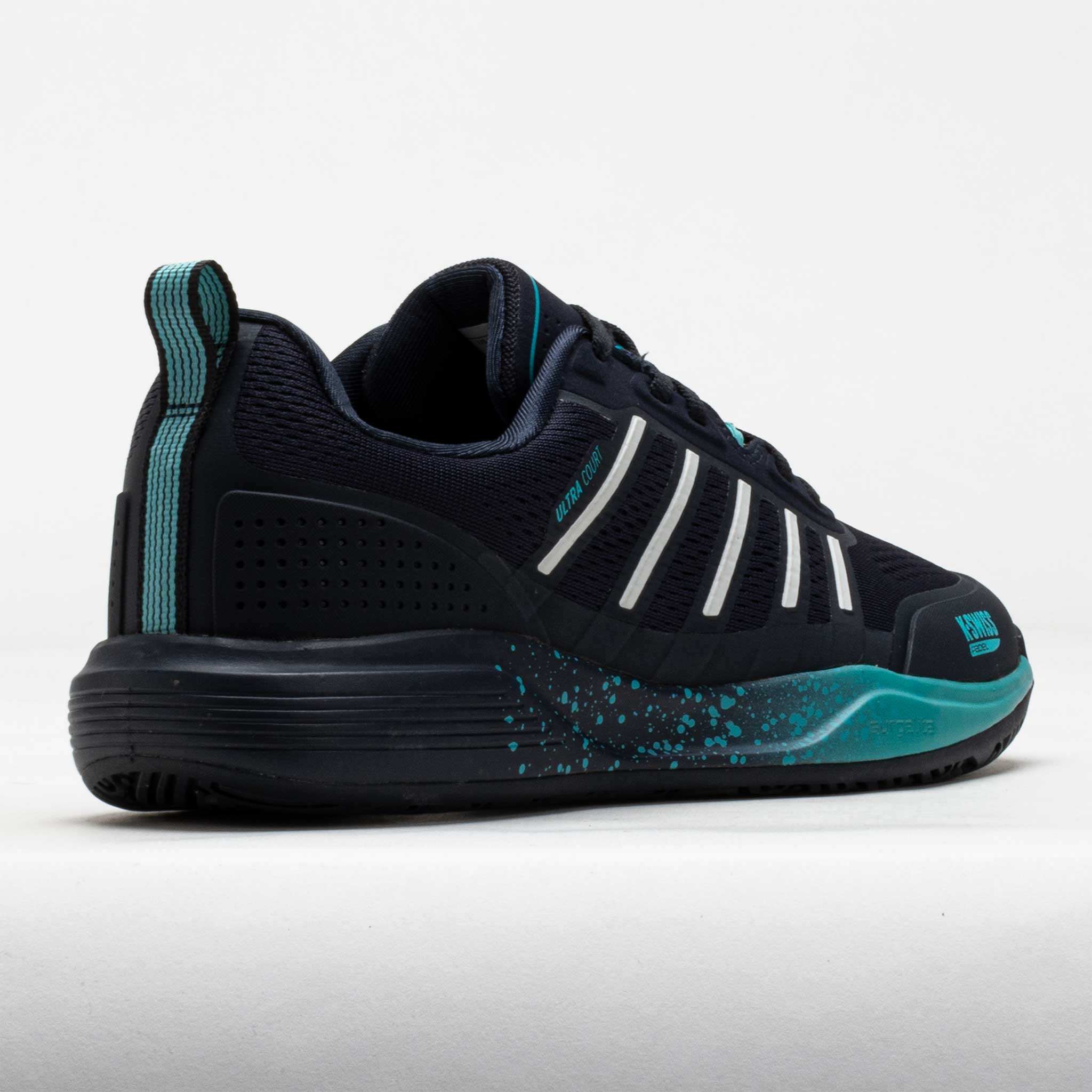 K-Swiss Ultra Court Padel Men's Carbon/Baltic/Glacier Grey