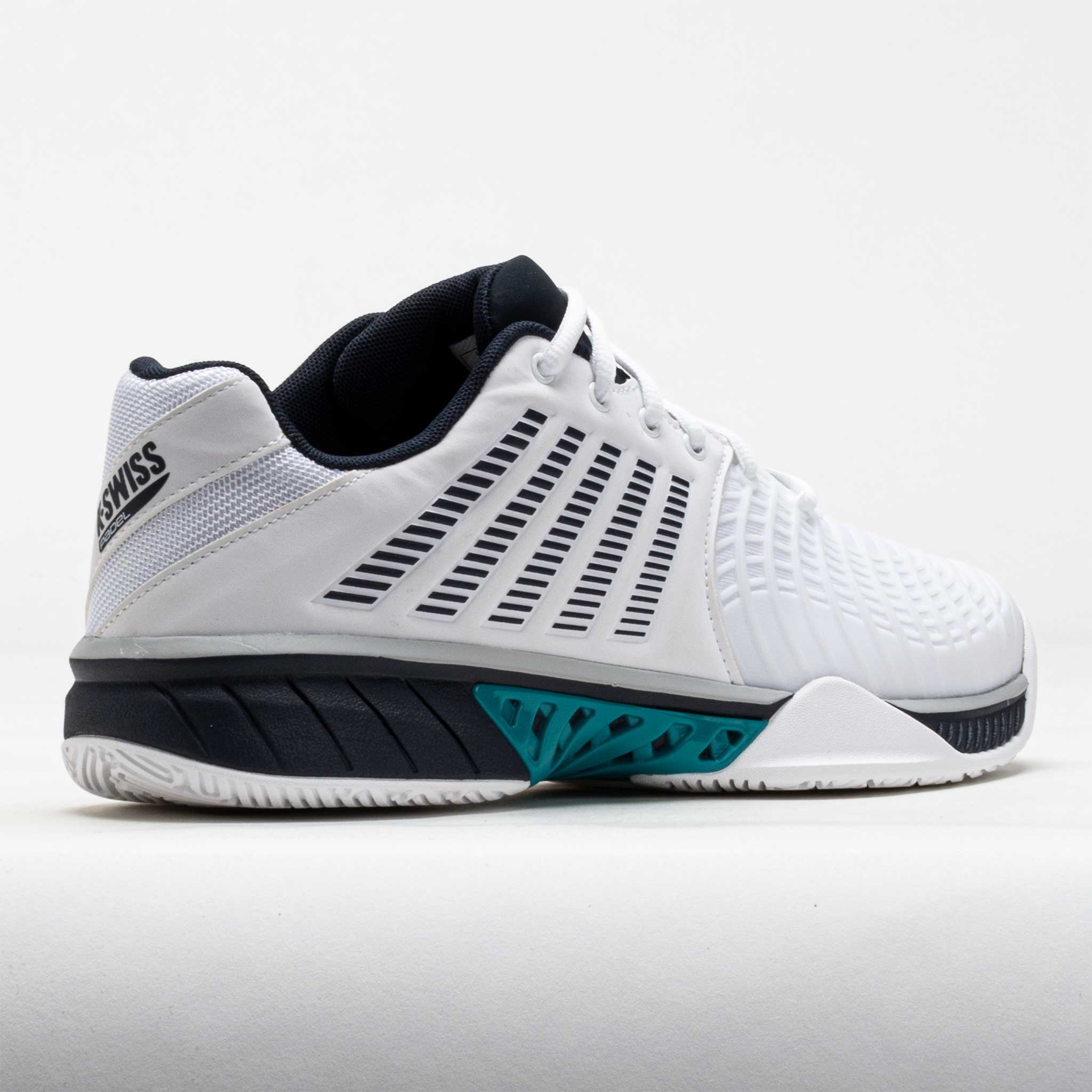 K-Swiss Express Light 3 Padel Men's White/Carbon/Baltic – Holabird