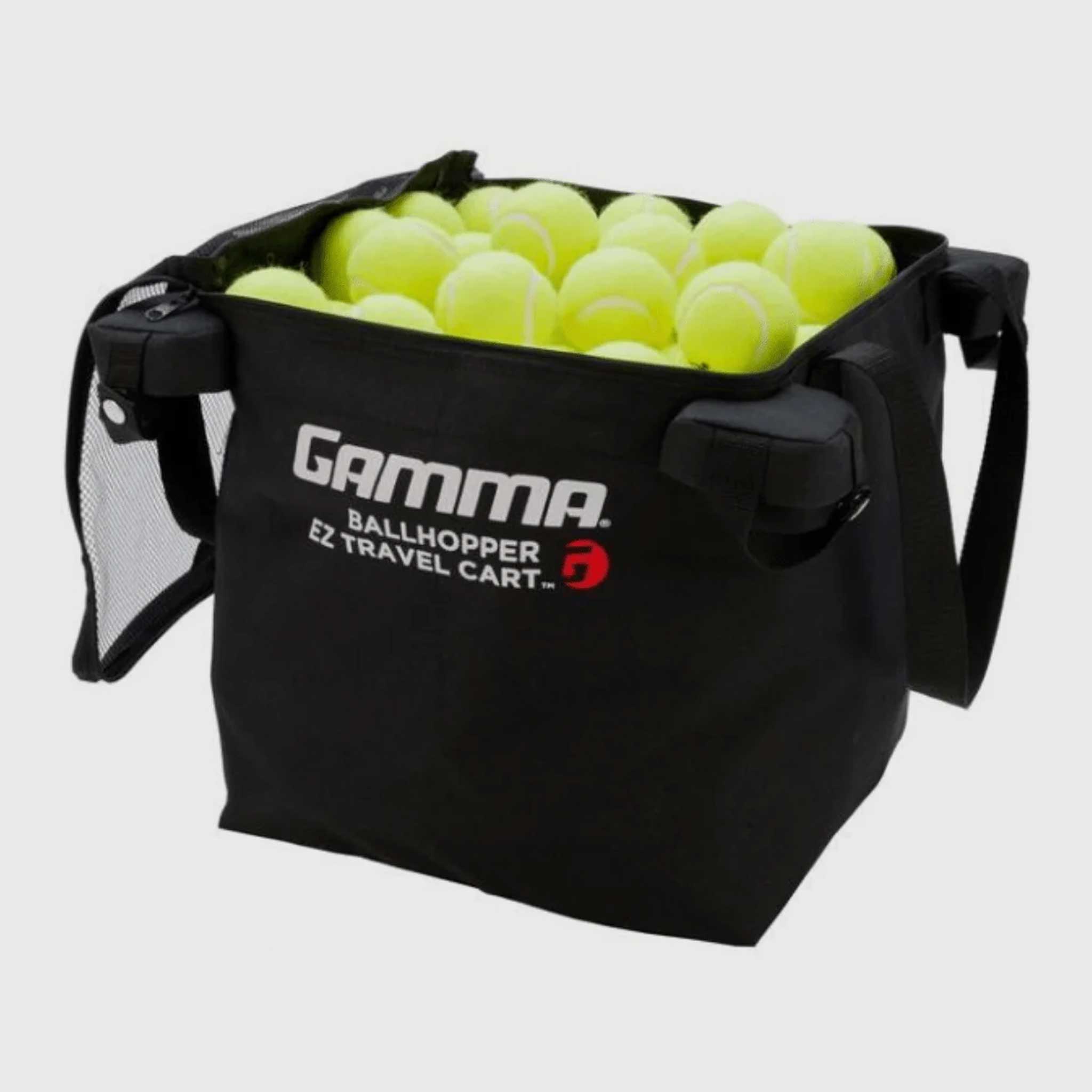 GAMMA ボールホッパー EZトラベルカート テニスボール キャスター カゴ Gamma Ball Hopper EZ Travel Cart Bag – Holabird Sports
