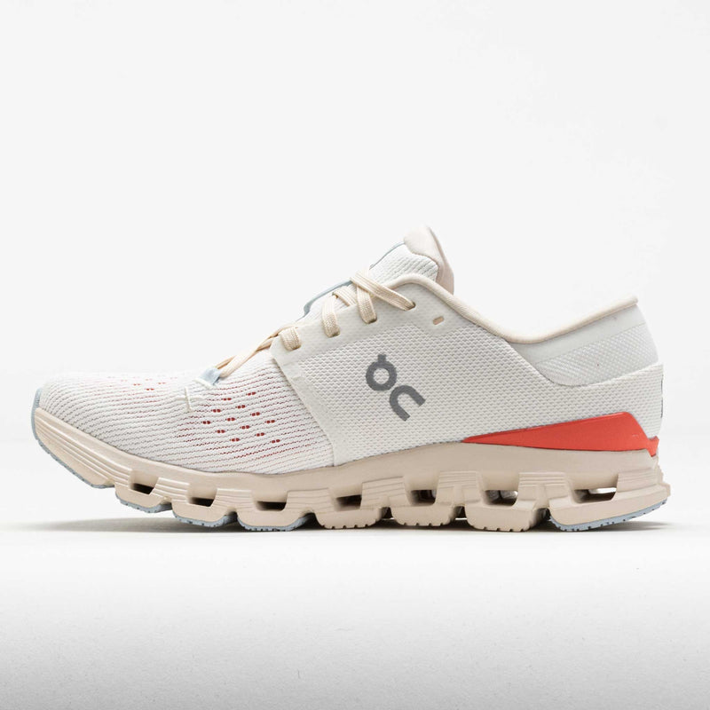 On Cloud X 4 Women's Ivory/Salmon