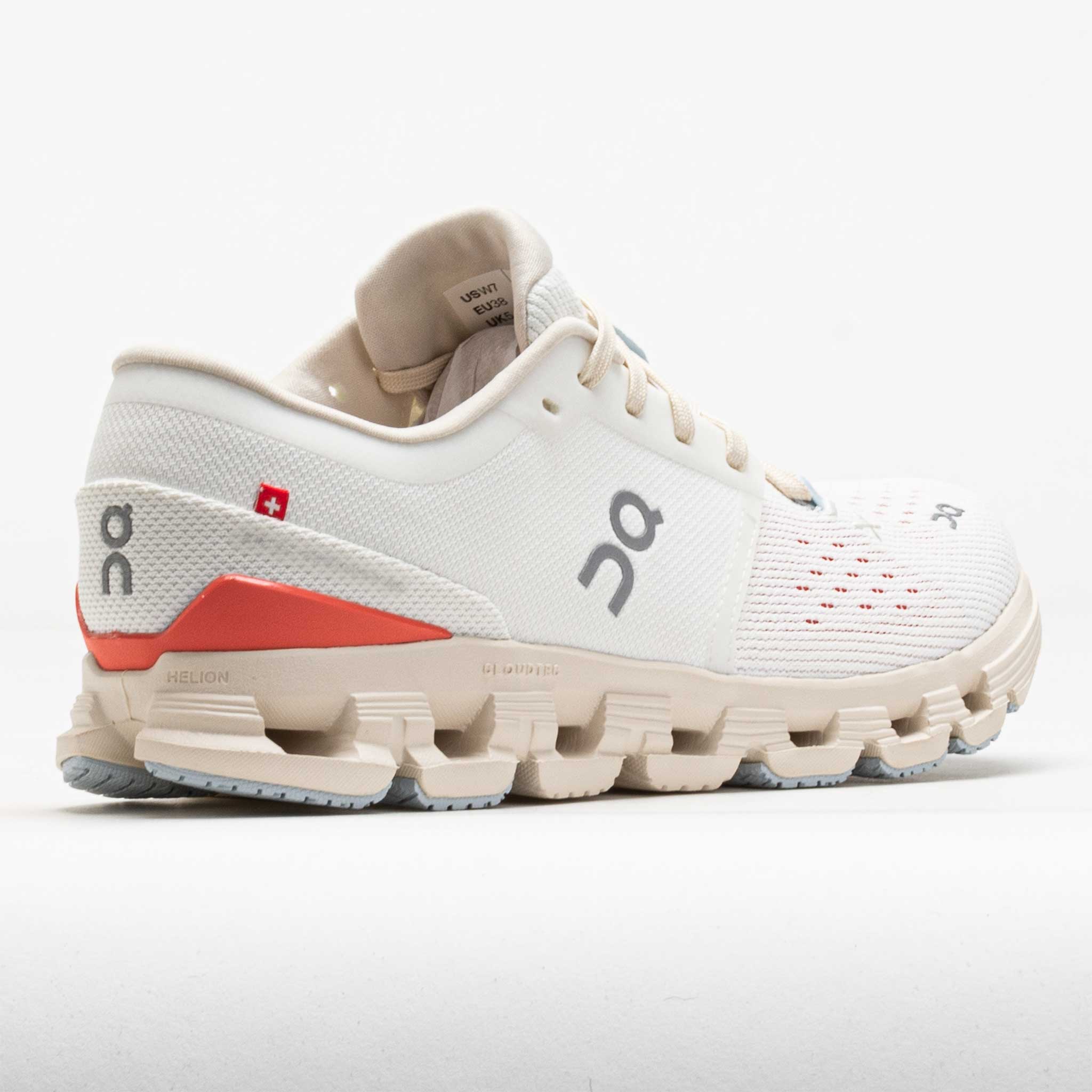 On Cloud X 4 Women's Ivory/Salmon