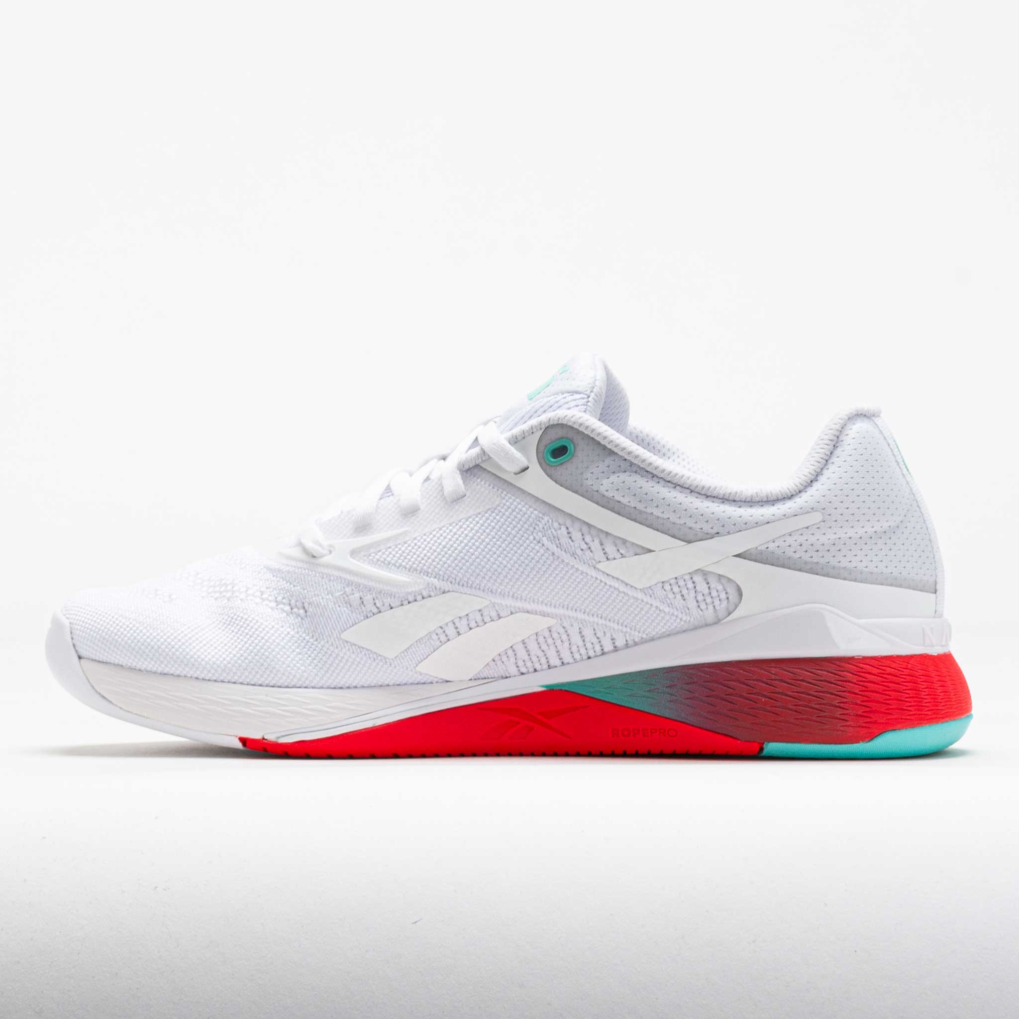 Reebok Nano X5 Women's White/AI Aqua/Energy Red