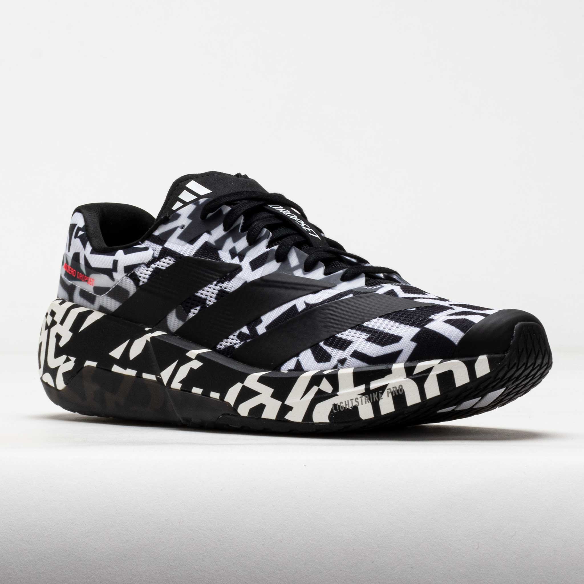 adidas adizero Dropset Pro Men's White/Black/Lucid Red