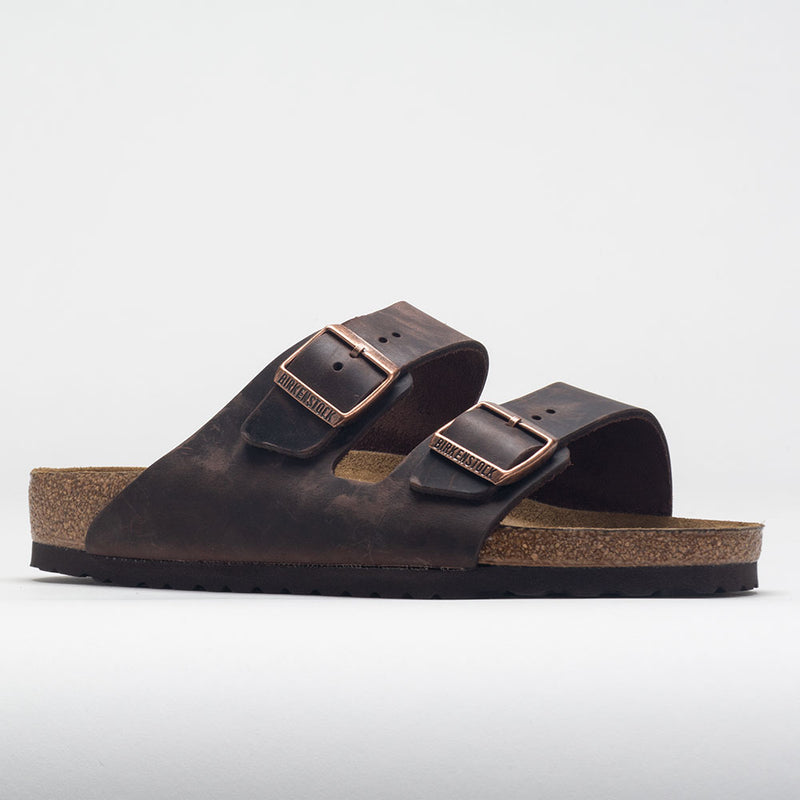 Birkenstock Arizona Soft Footbed Oiled Leather Regular Unisex Habana