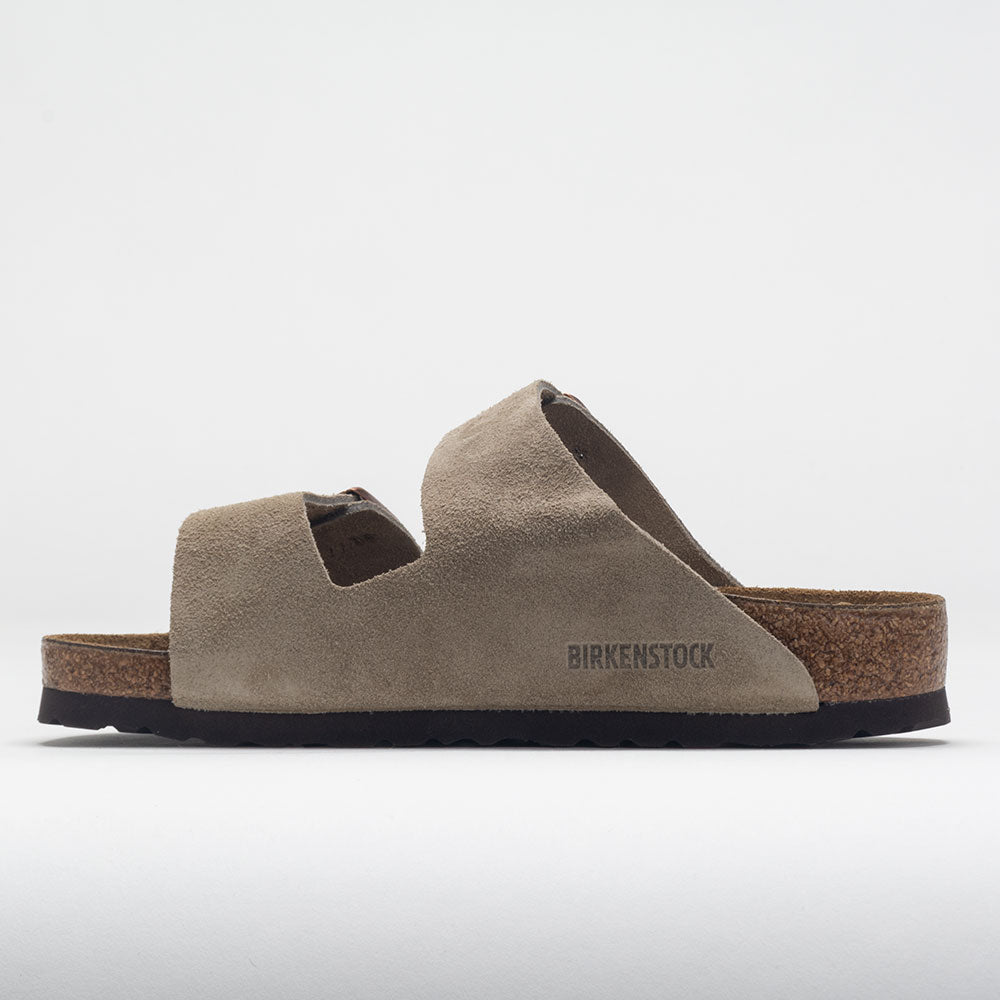 Birkenstock Arizona Suede Leather Regular Unisex Taupe