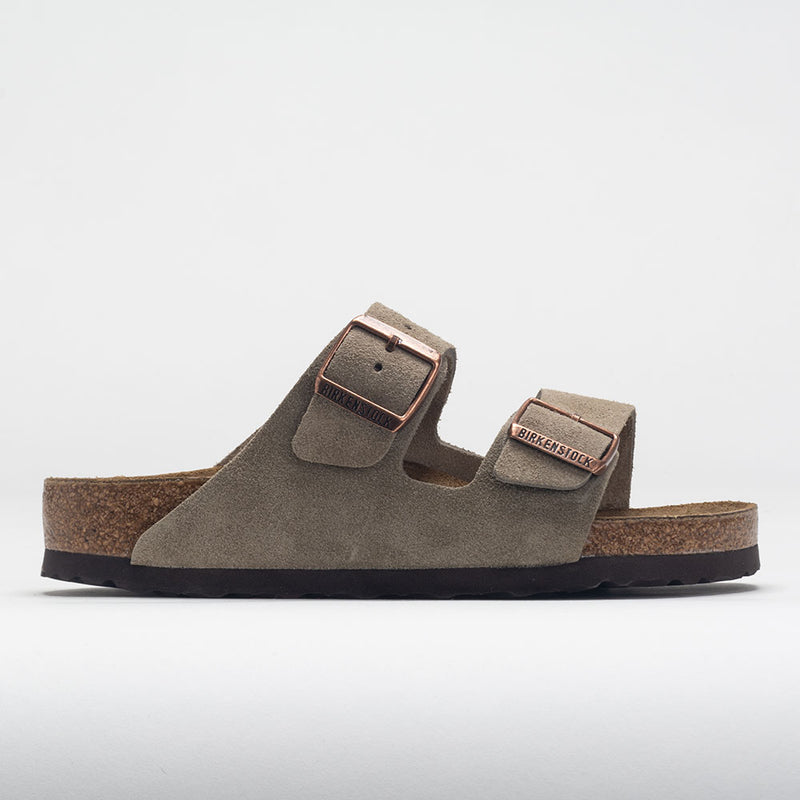 Birkenstock Arizona Suede Leather Regular Unisex Taupe