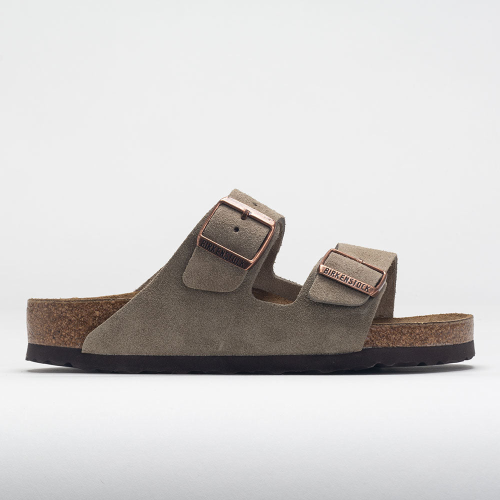 Birkenstock Arizona Suede Leather Narrow Unisex Taupe