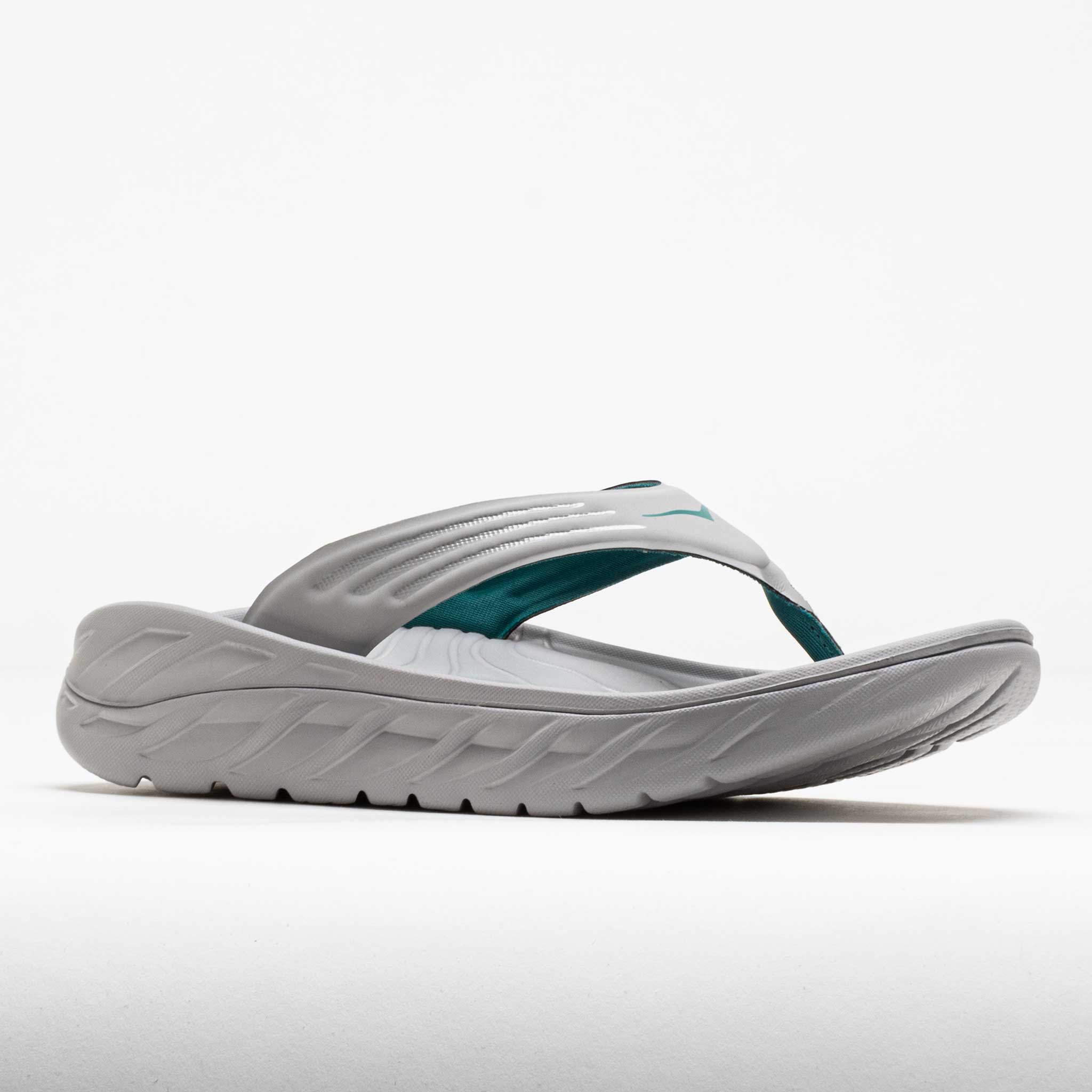 HOKA ORA Recovery Flip Men's Stellar Grey/Oceanic – Holabird Sports