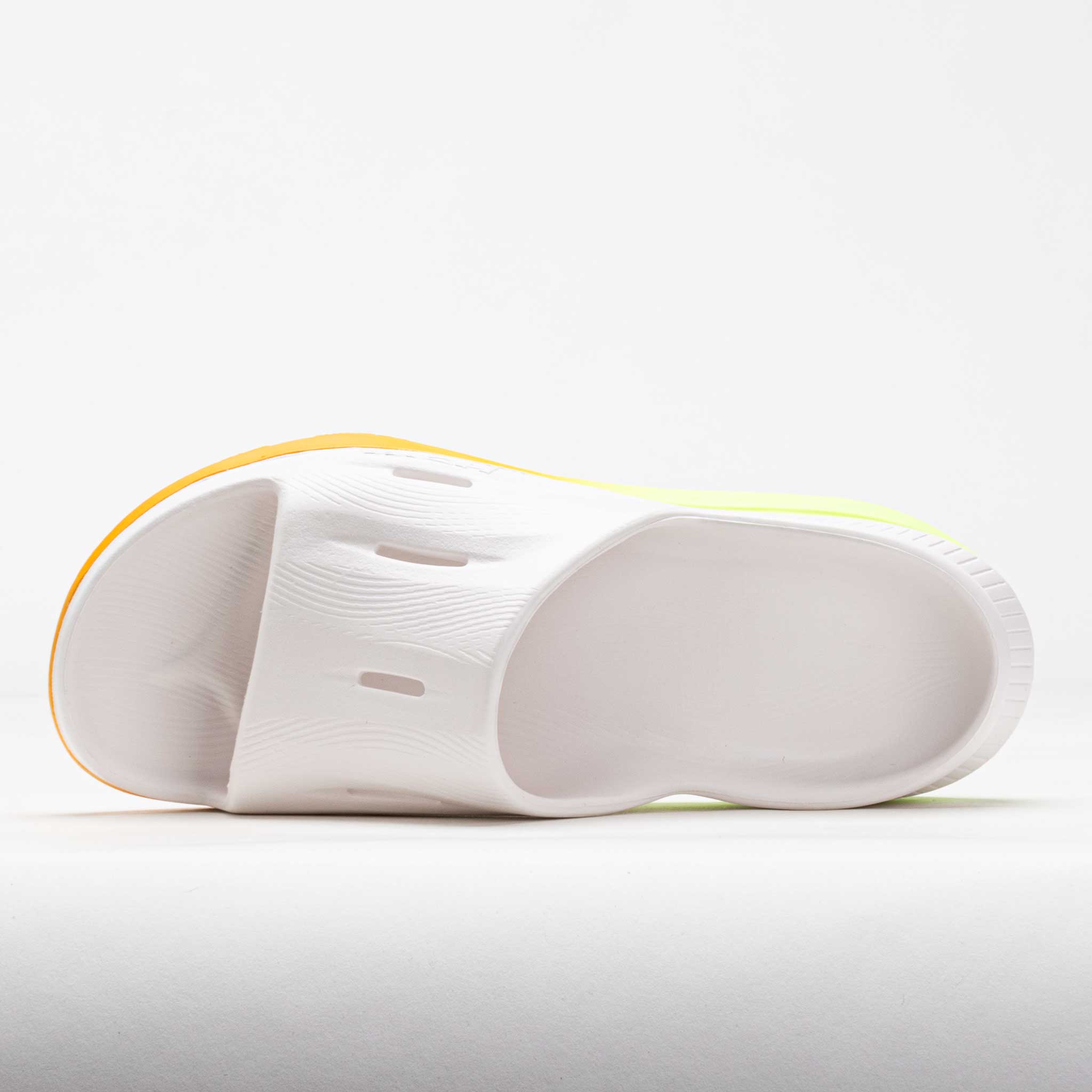HOKA ORA Recovery Slide 3 Unisex White/Neon Yuzu