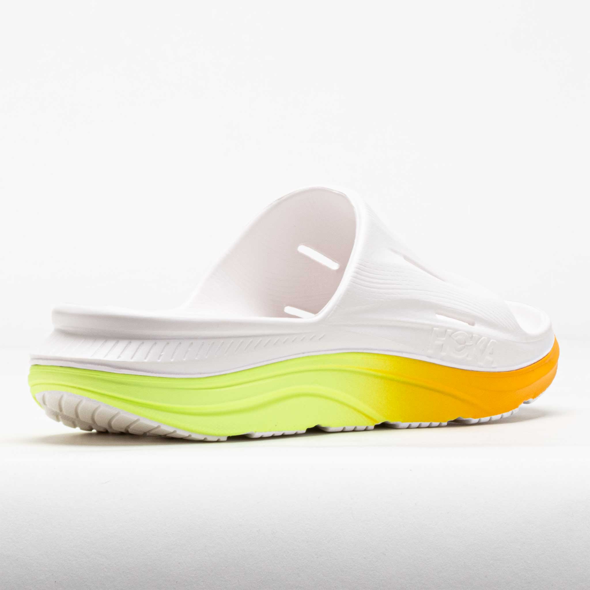 HOKA ORA Recovery Slide 3 Unisex White/Neon Yuzu