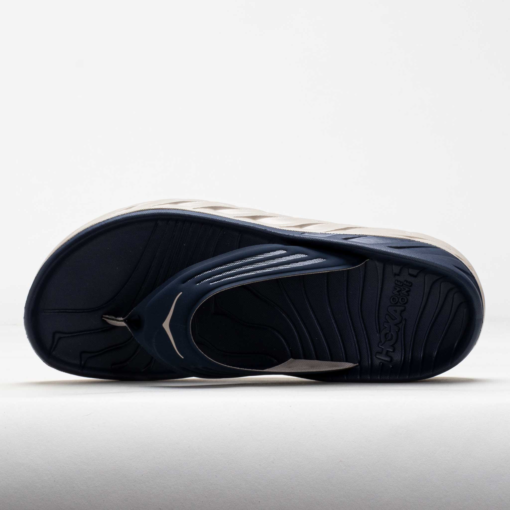 HOKA ORA Recovery Flip Men's Varsity Navy/Putty
