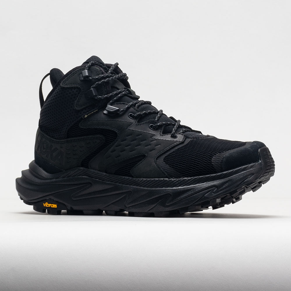 Anacapa Hoka Hiking Boots Review HOKA Anacapa Mid GTX Men's Black