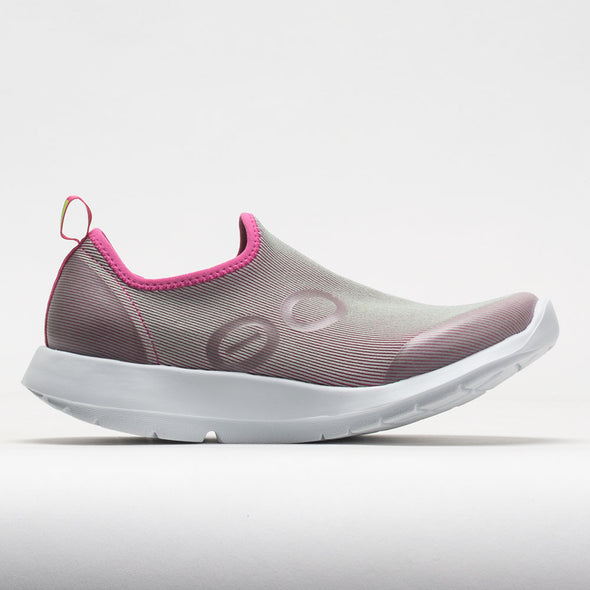 OOFOS OOmg Sport Women's White/Fuchsia