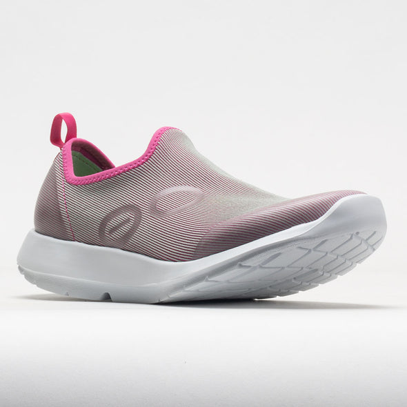 OOFOS OOmg Sport Women's White/Fuchsia