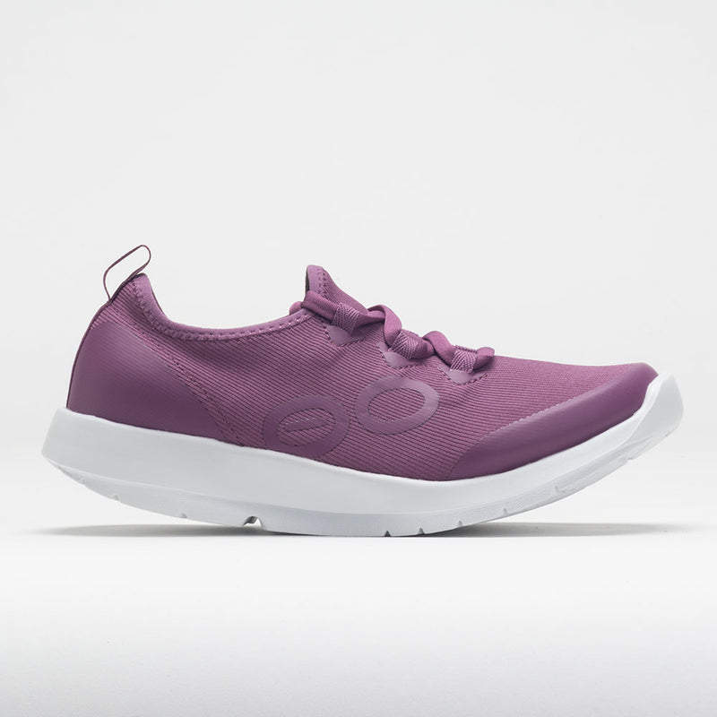 OOFOS OOmg Sport LS Women's White/Plum