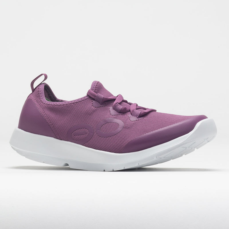 OOFOS OOmg Sport LS Women's White/Plum