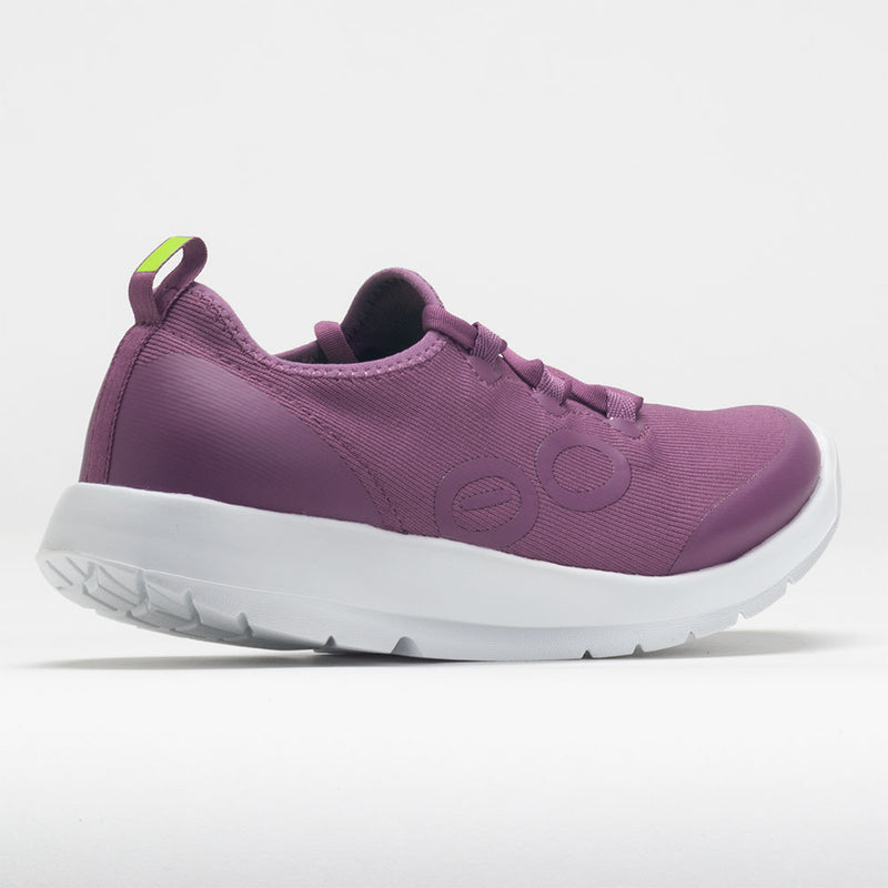 OOFOS OOmg Sport LS Women's White/Plum