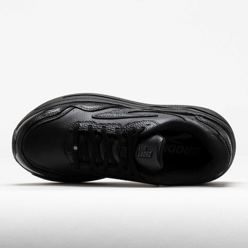Brooks Ghost Max Leather Men's Black/Black
