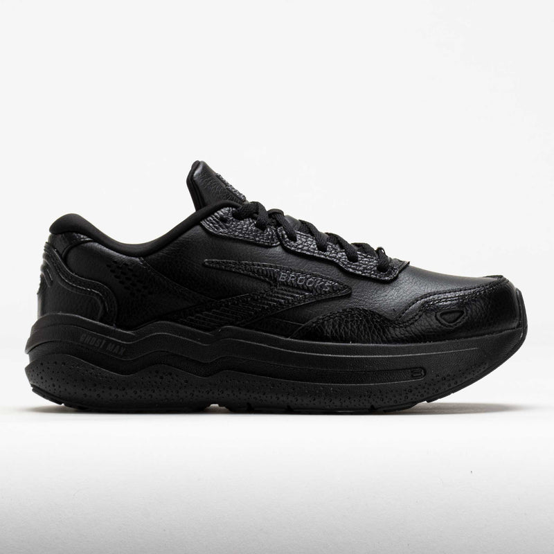 Brooks Ghost Max Leather Men's Black/Black