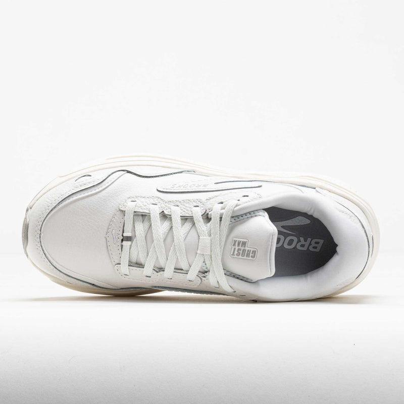 Brooks Ghost Max Leather Men's White/White