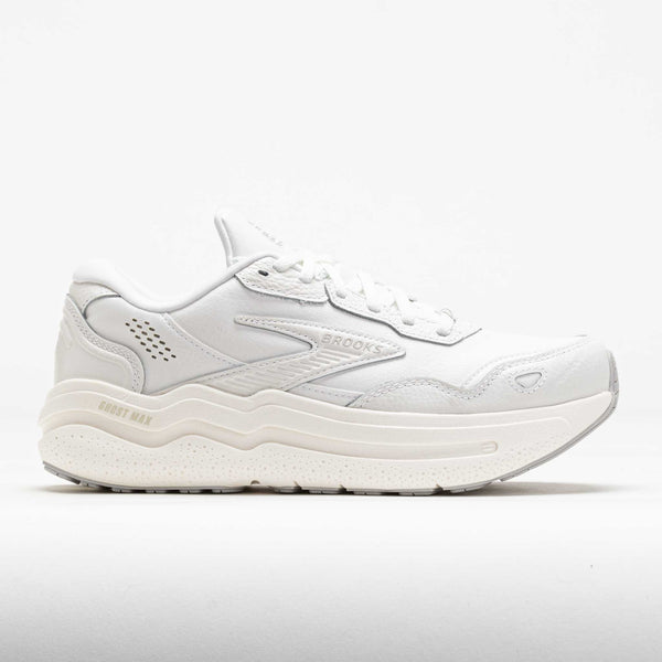 Brooks Ghost Max Leather Men's White/White