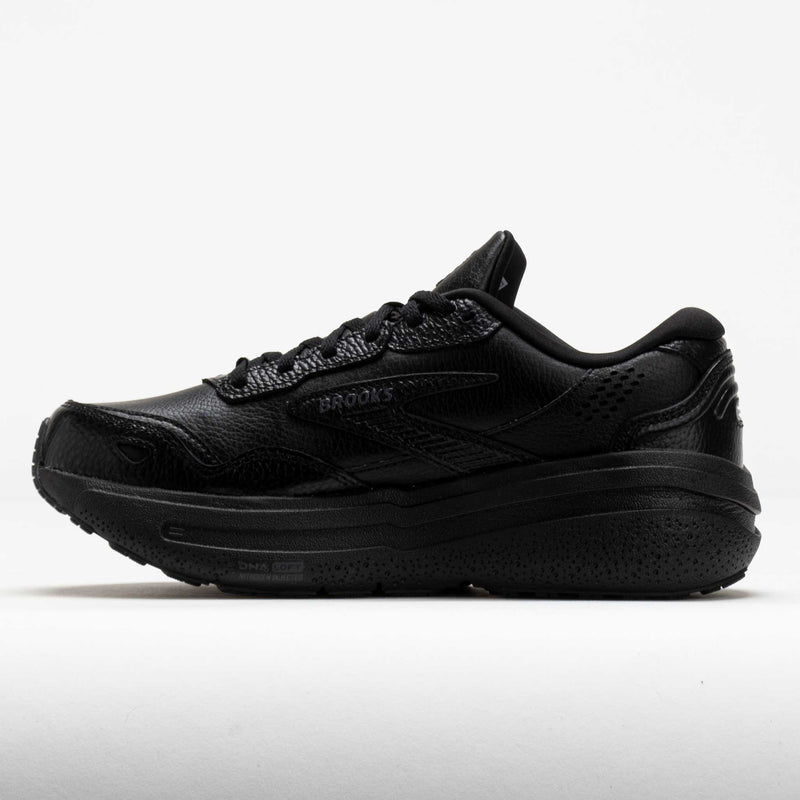 Brooks Ghost Max Leather Women's Black/Black