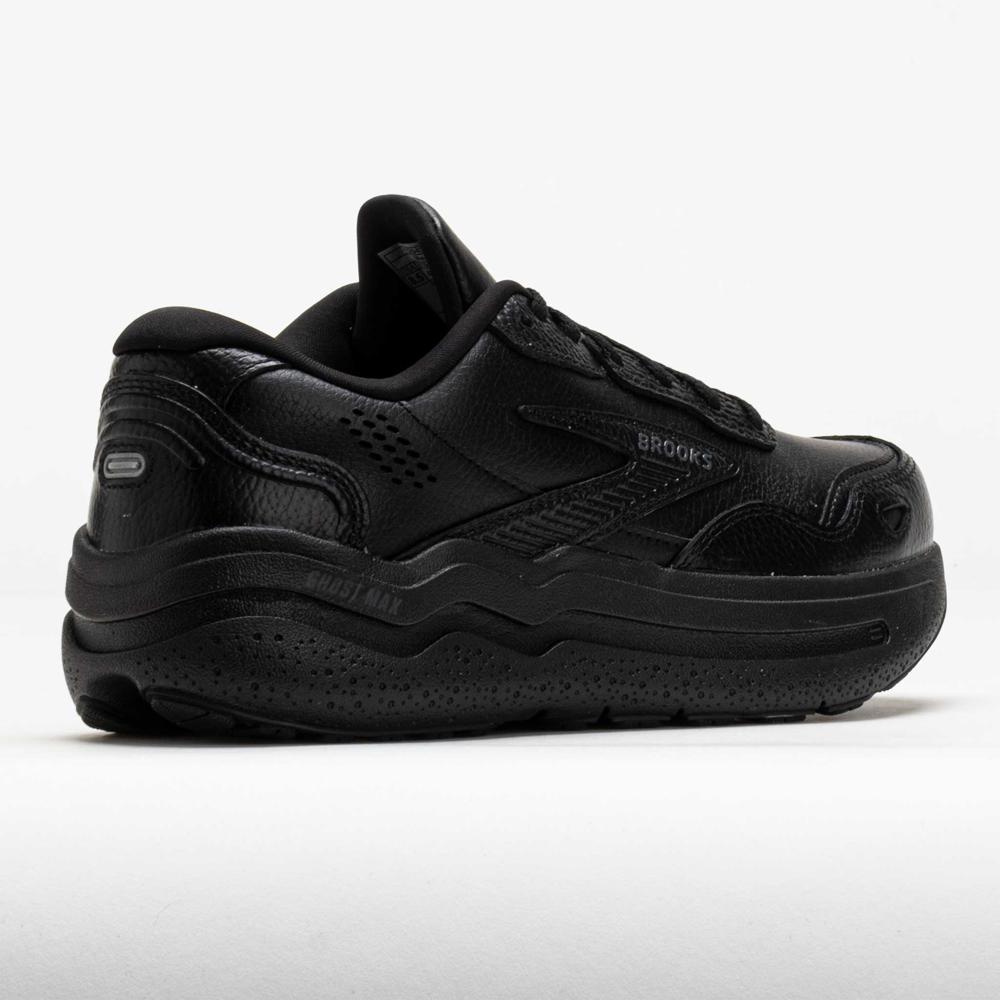 Brooks Ghost Max Leather Women's Black/Black
