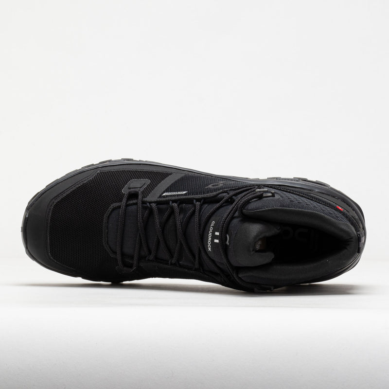 On Cloudrock Mid Waterproof Men's Black/Black