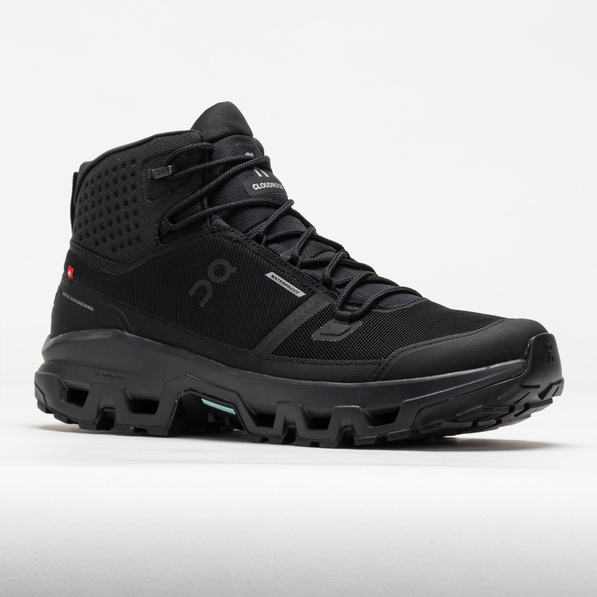 On Cloudrock Mid Waterproof Men's Black/Black
