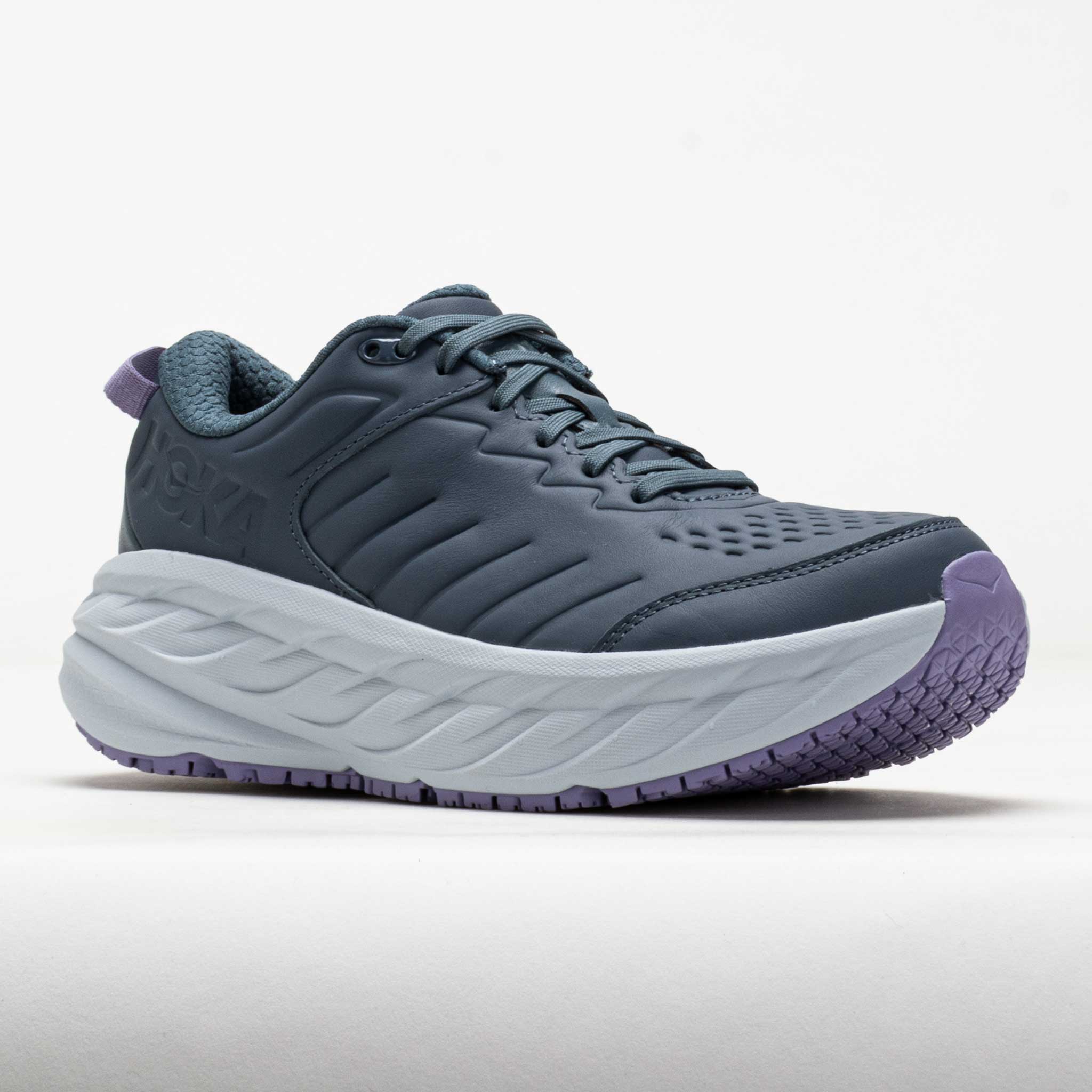 HOKA Bondi SR Women's Faded Navy/Berry Patch – Holabird Sports