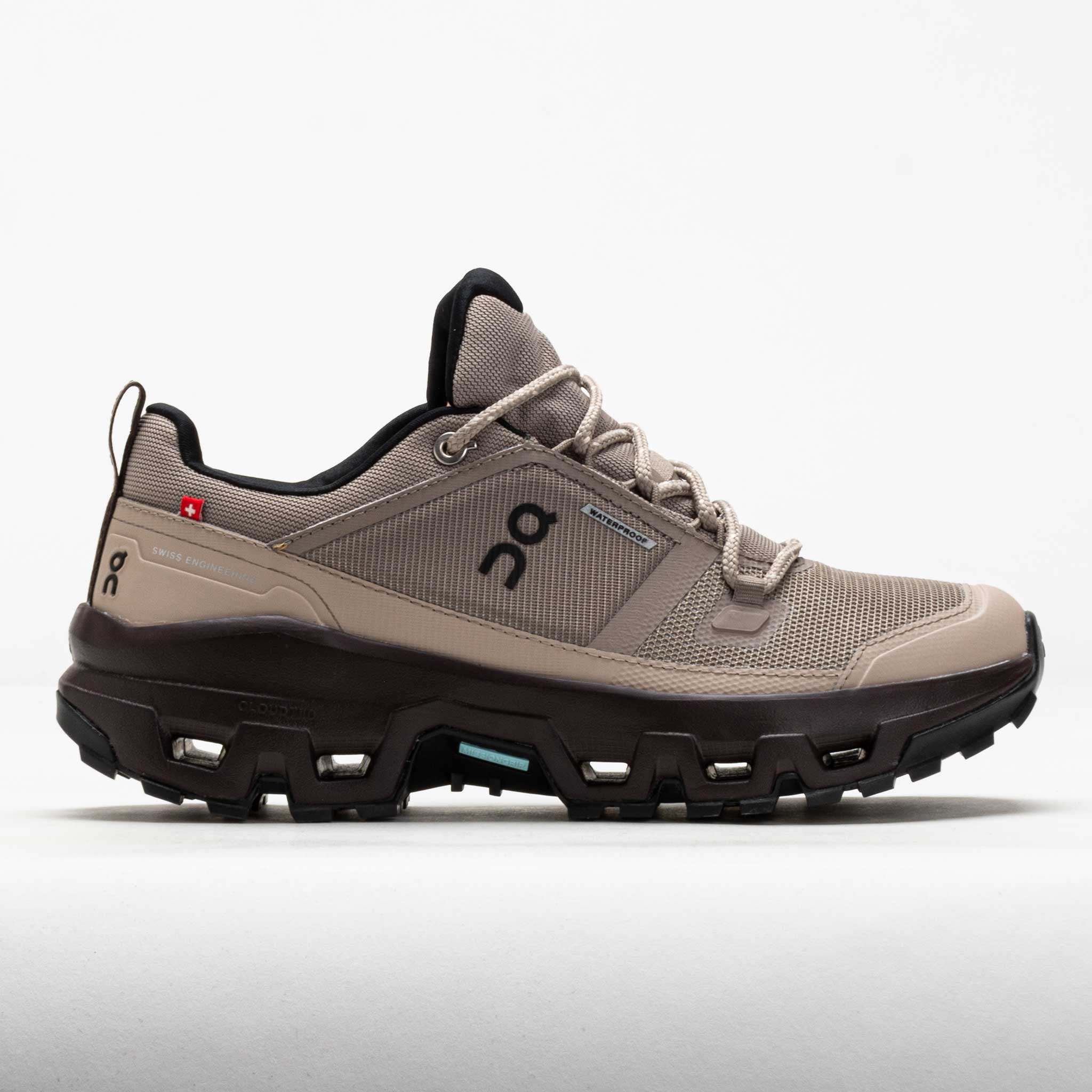 On Cloudrock Low Waterproof Women's Cinder/Ox