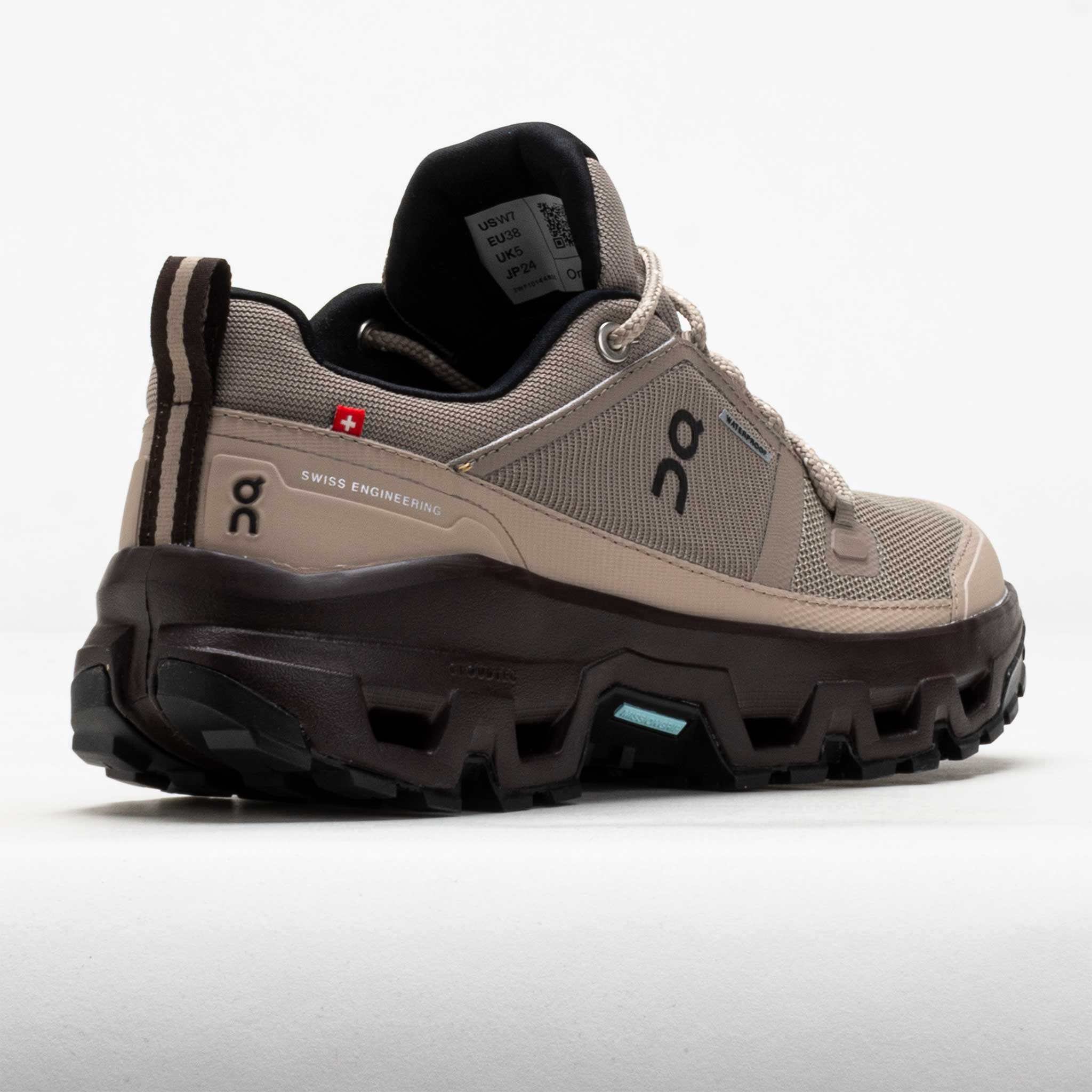 On Cloudrock Low Waterproof Women's Cinder/Ox