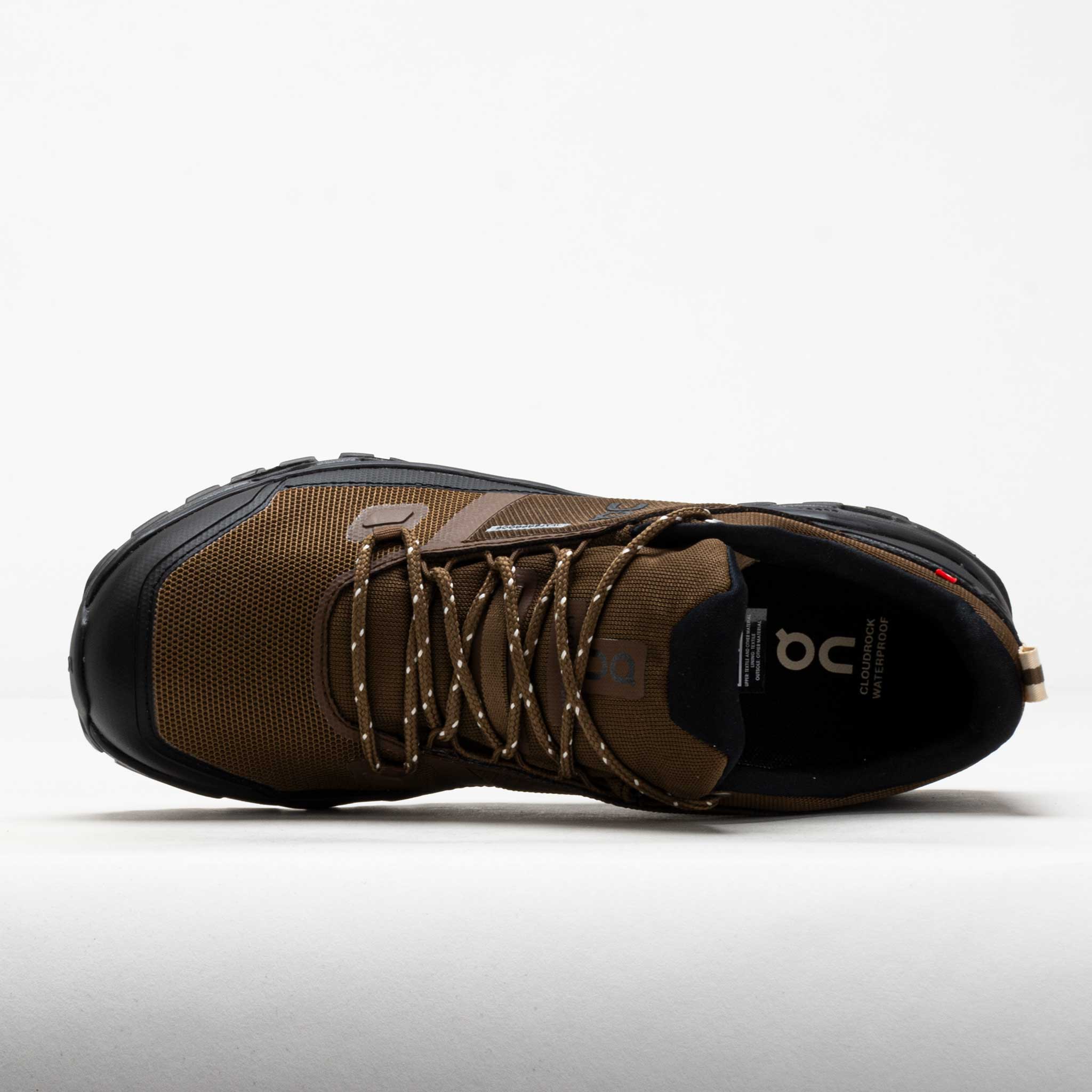 On Cloudrock Low Waterproof Men's Earth/Black