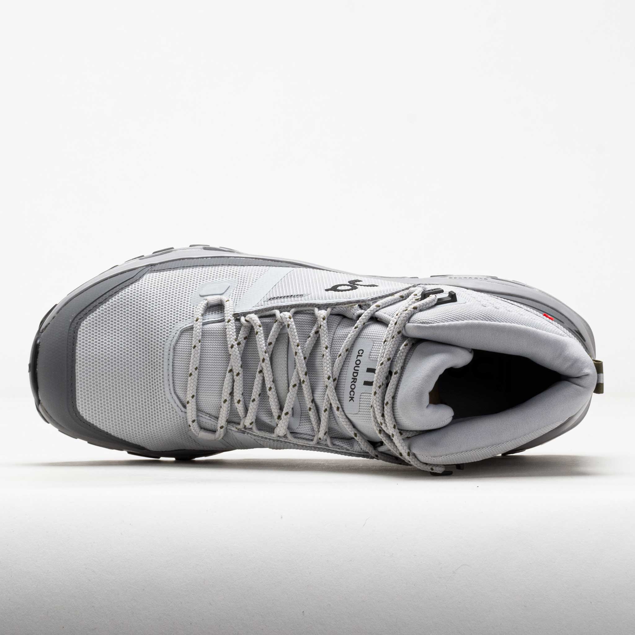 On Cloudrock Mid Waterproof Men's Glacier/Alloy