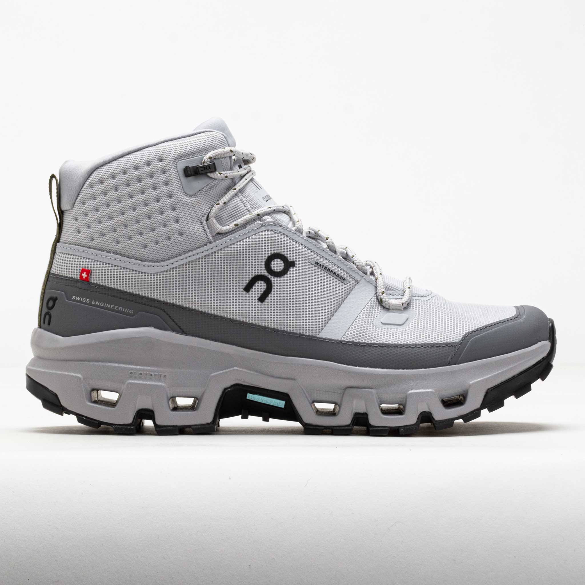 On Cloudrock Mid Waterproof Men's Glacier/Alloy