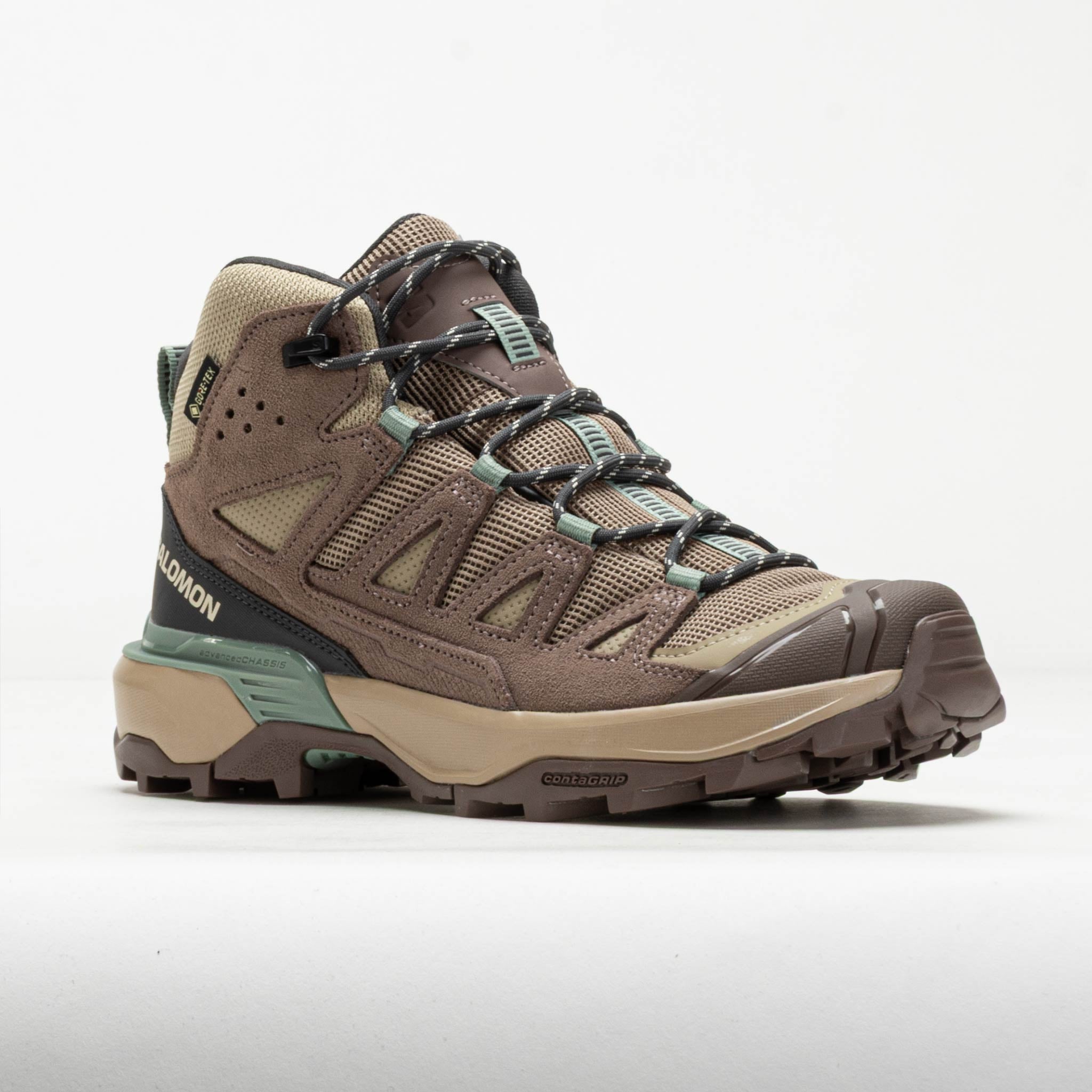Salomon X Ultra 360 LTR Mid GTX Women's Desert Tan/Iron/Green Milieu