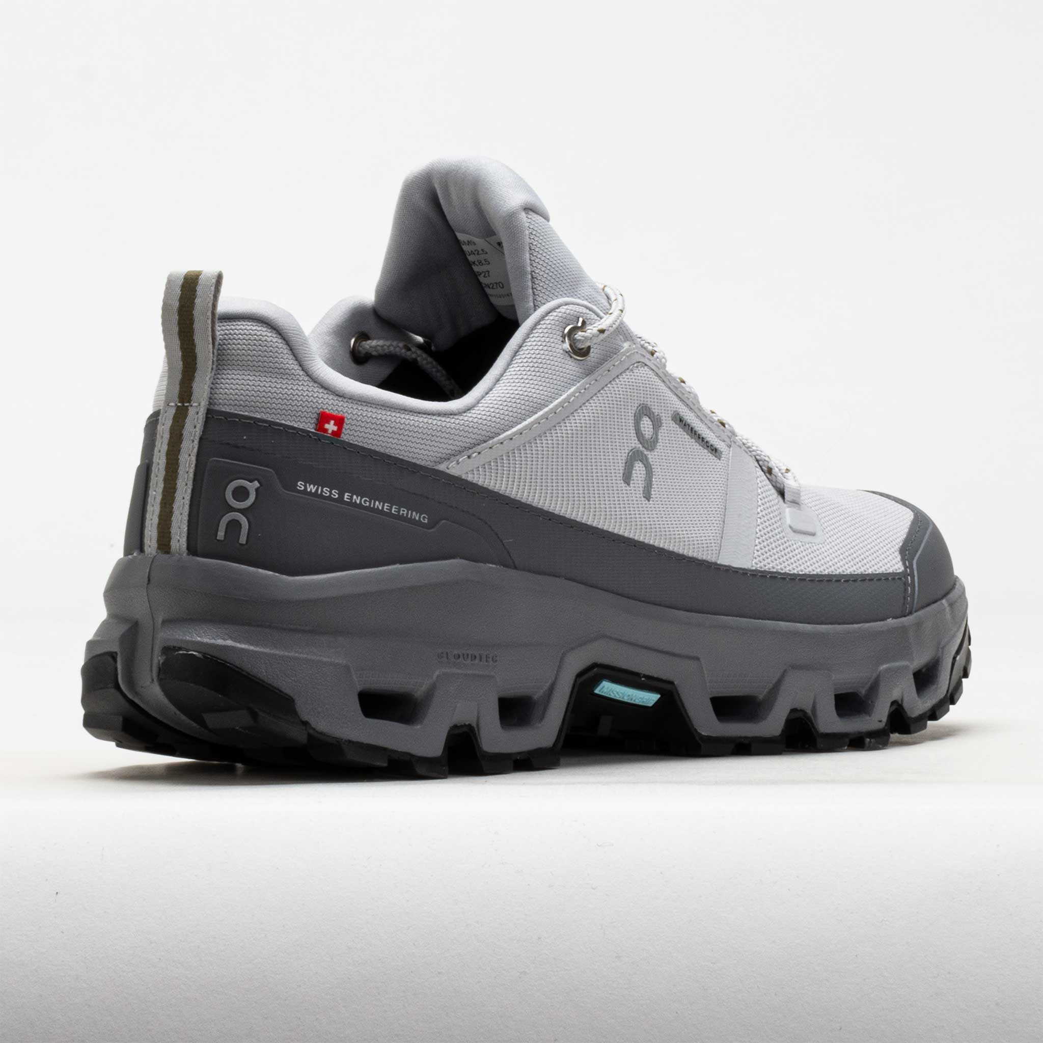 On Cloudrock Low Waterproof Men's Glacier/Rock