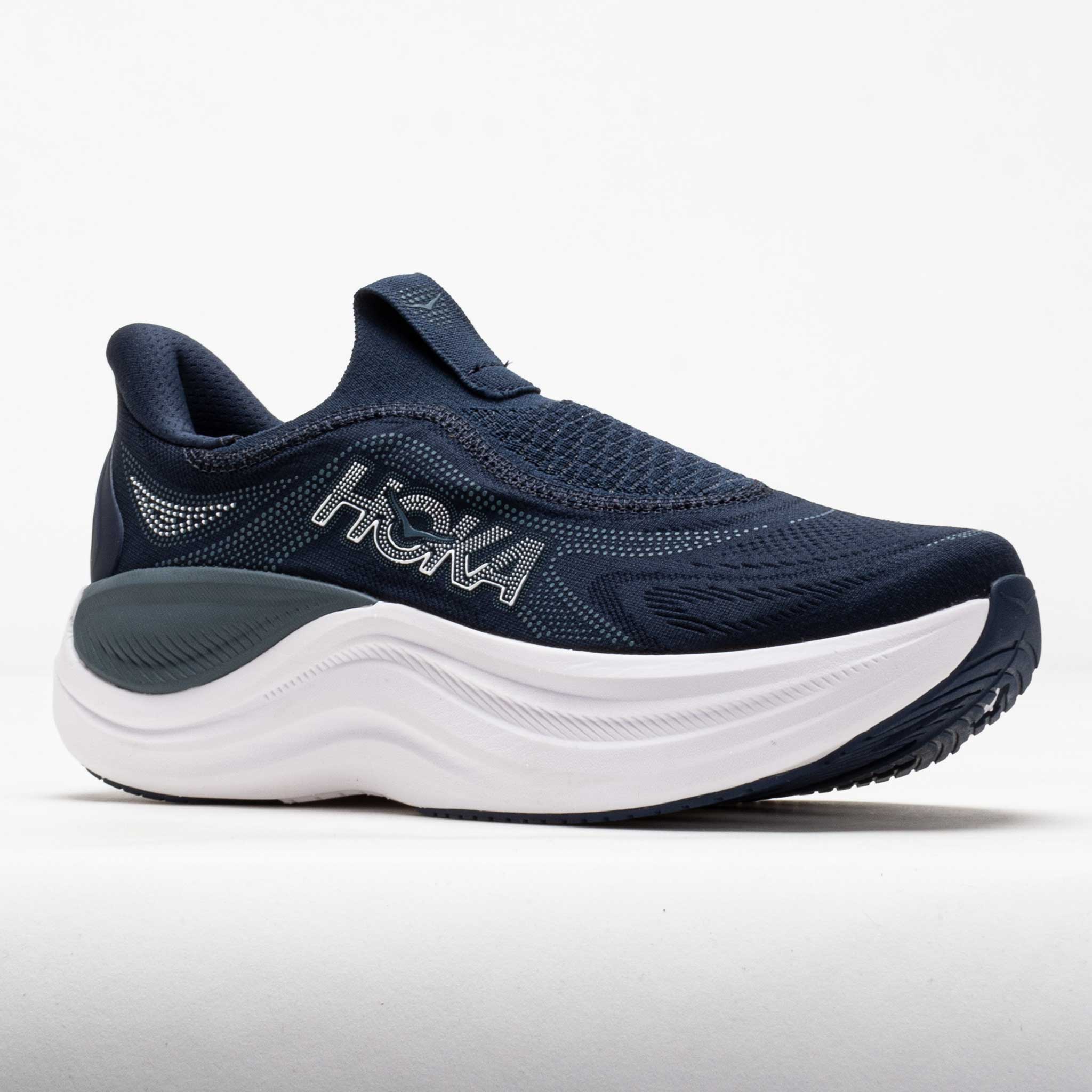 ランニング　ギア HOKA Skyward Laceless Men's Varsity Navy/White – Holabird Sports