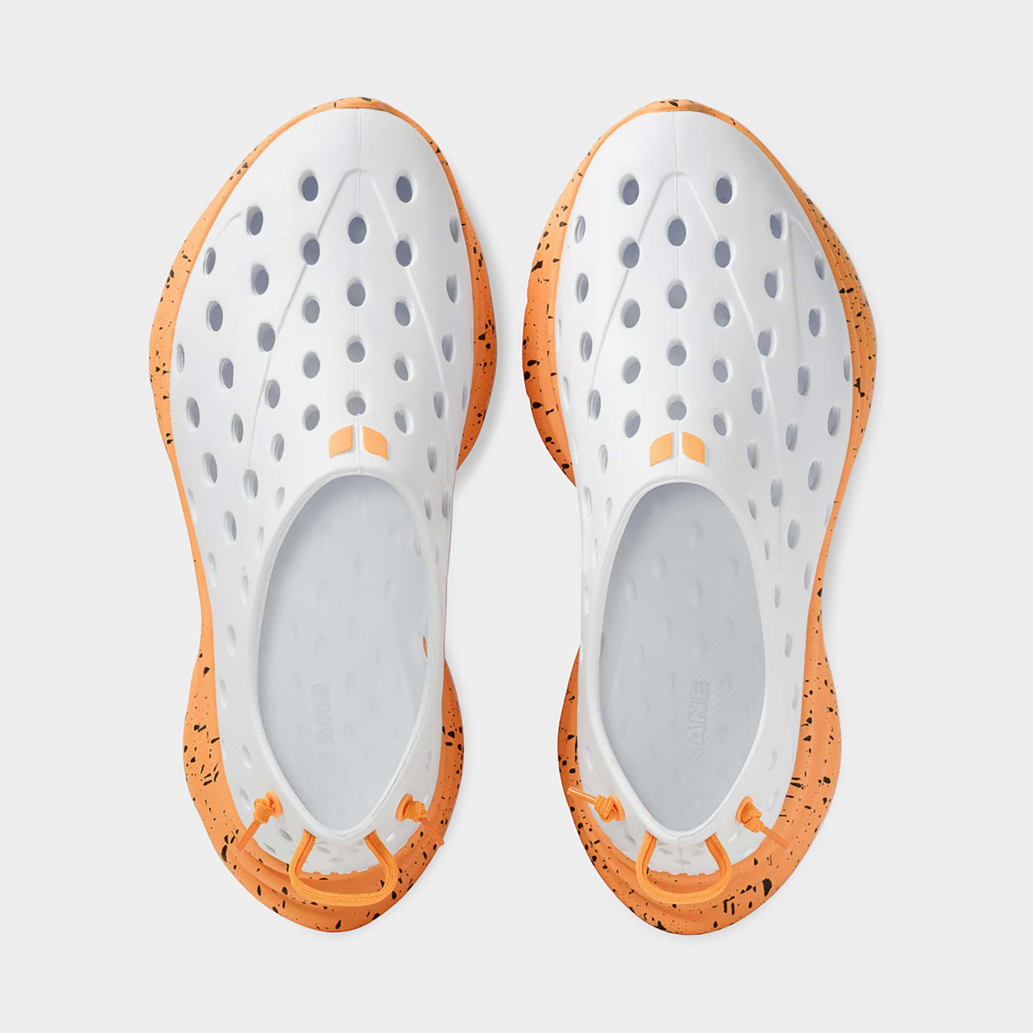Kane Revive Unisex White/Electric Orange Speckle