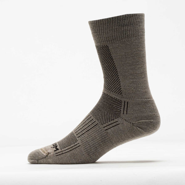 WrightSock Merino Double Layer Coolmesh II Crew Socks