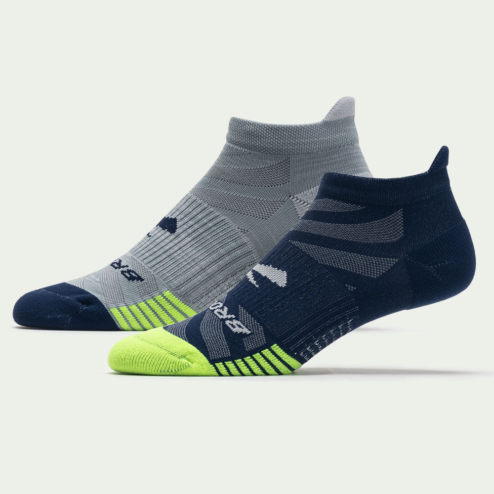 Brooks Ghost Lite No-Show Sock 2-Pack