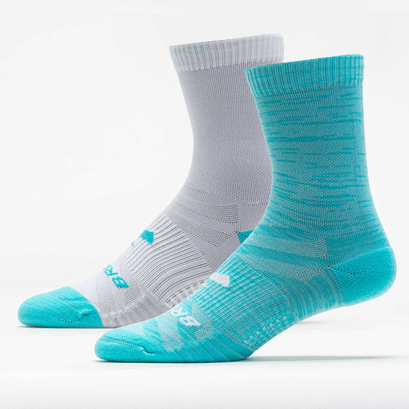 Brooks Ghost Lite Crew Sock 2-Pack
