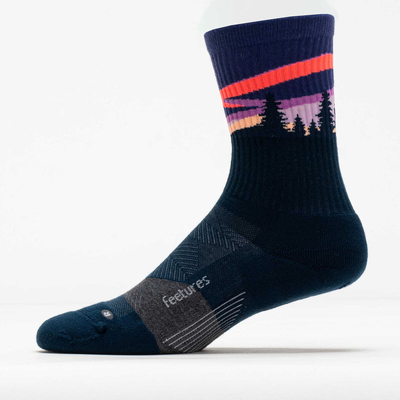 Feetures Elite Trail Mini Crew Max Cushion Socks