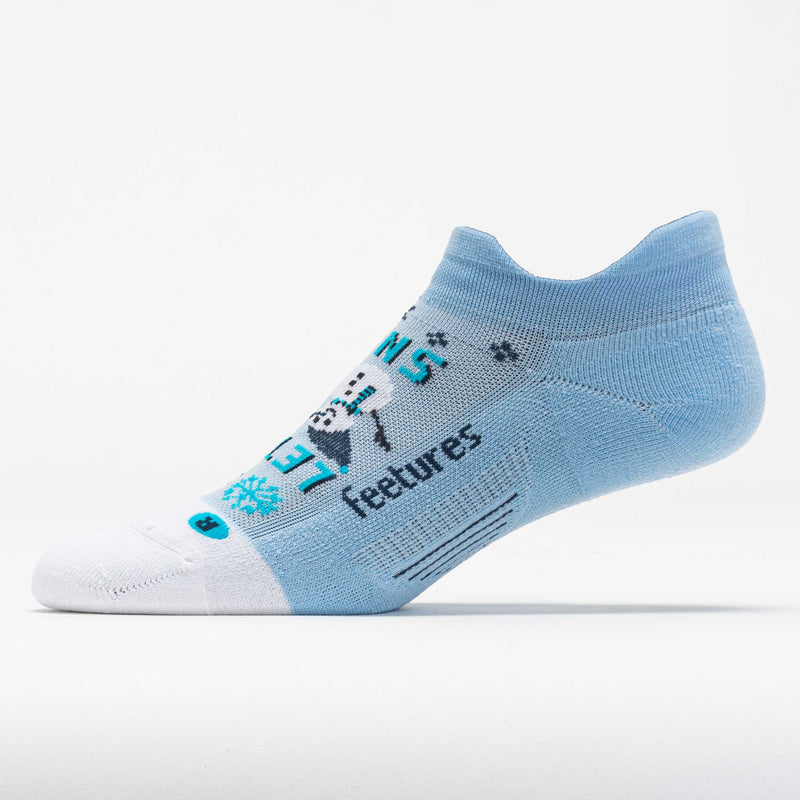 Feetures Elite Light Cushion No Show Tab Let It Snow