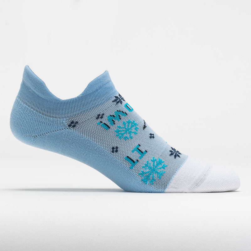 Feetures Elite Light Cushion No Show Tab Let It Snow