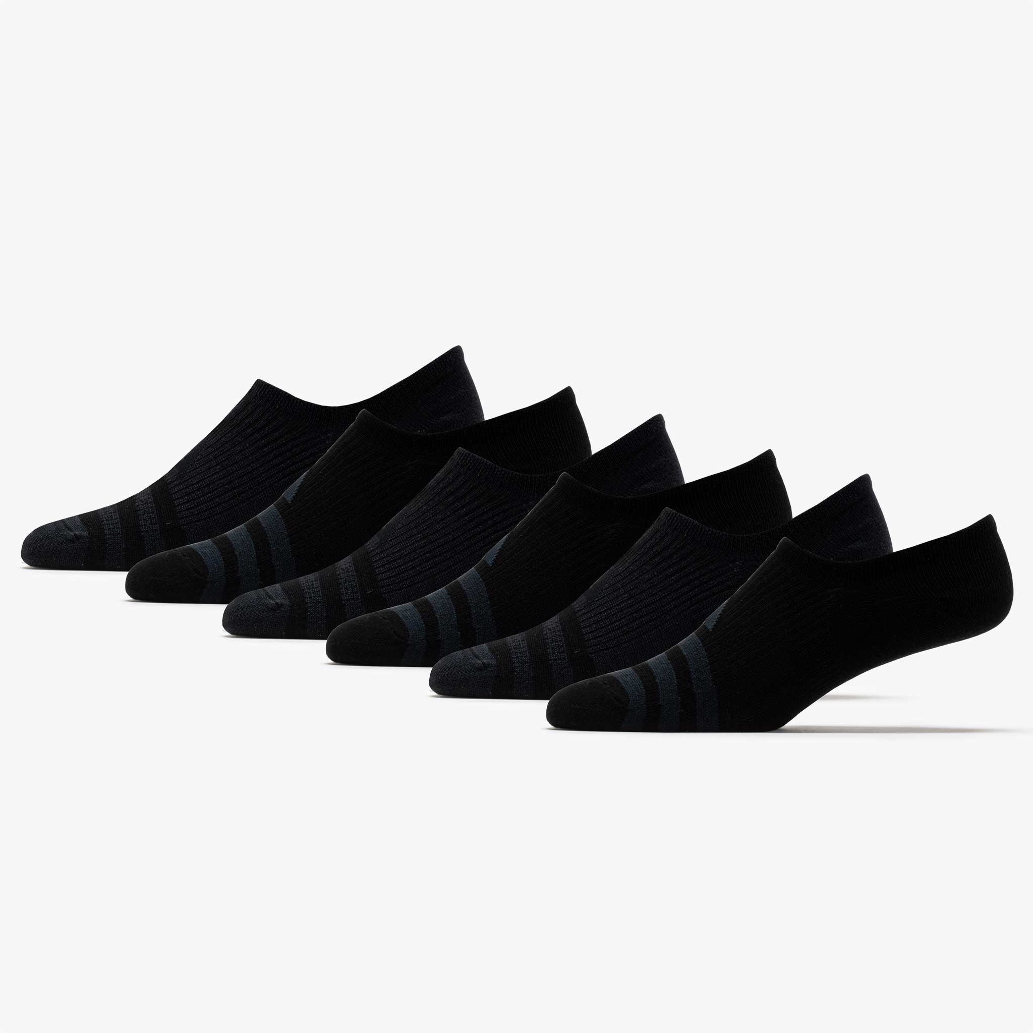 adidas gazelle silver green womens adidas Men's Superlite 3.0 6-Pack Super No Show Socks (Black/Night Grey)