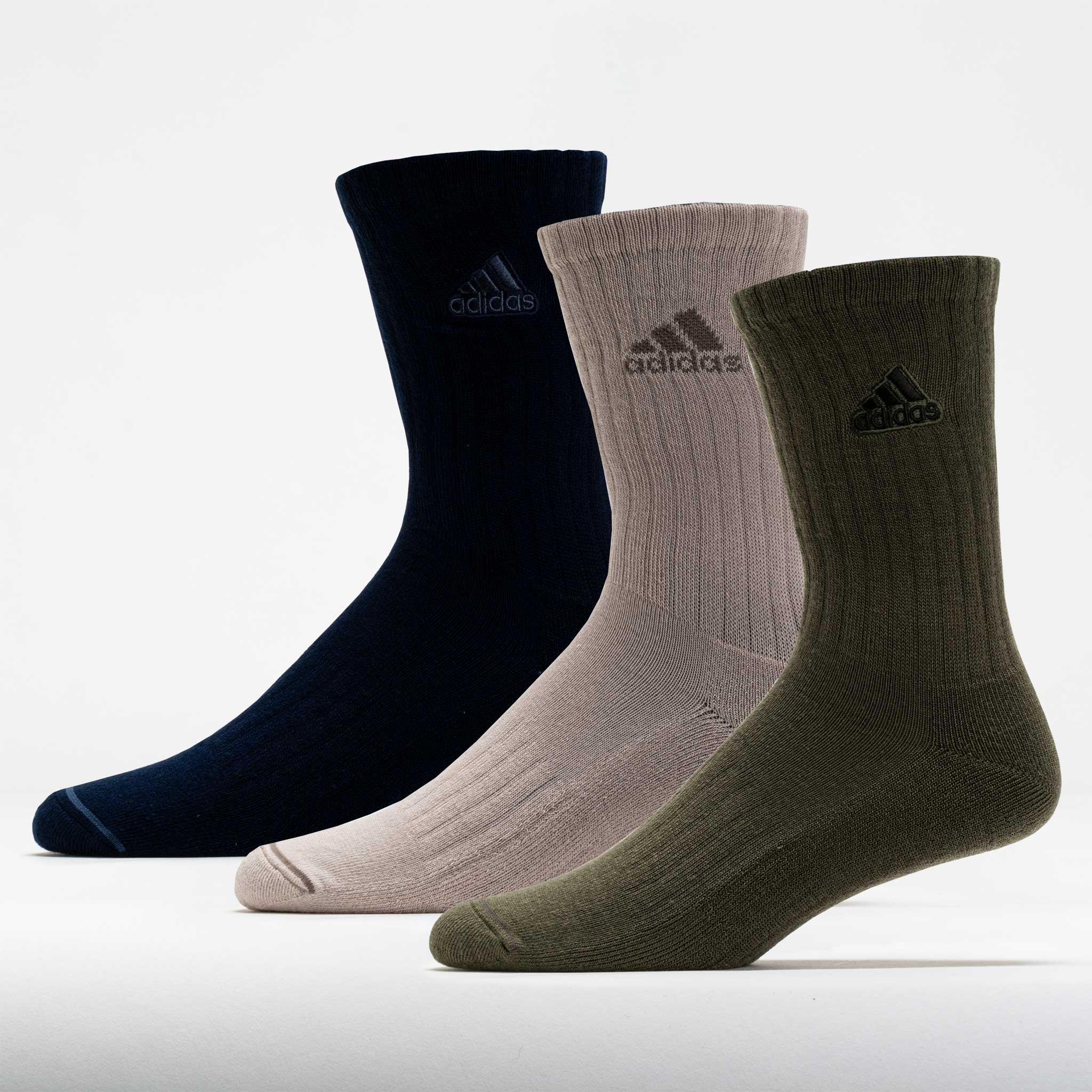 adidas Classic Cushioned 2.0 Crew Socks Men's 3-Pack