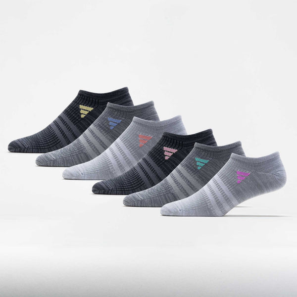 adidas Superlite 3.0 No Show Socks Women's 6-Pack